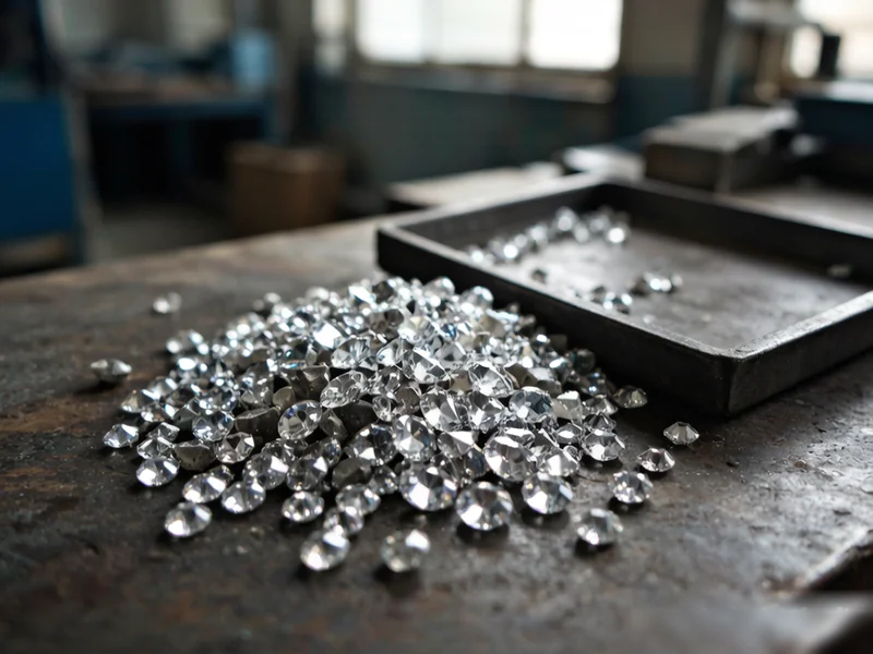 Rhinestone raw material selection - quality glass material for hotfix rhinestone production